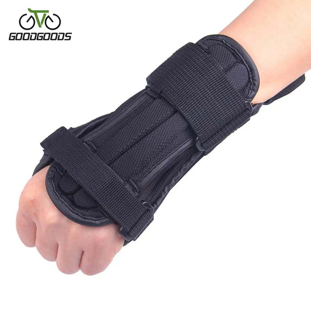 HEROBIKER Wrist Protection Skating Snowboard Skiing Armguard Adjustable Wrist Support Hand Protector Palm Padded Hand Guards-WAYBIKER