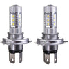 1pc/2pcs Fog Light Kit H4 9003 HB2 80W 8000LM 8000K LED Headlight Bulbs Kit High Low Beam Bright-WAYBIKER