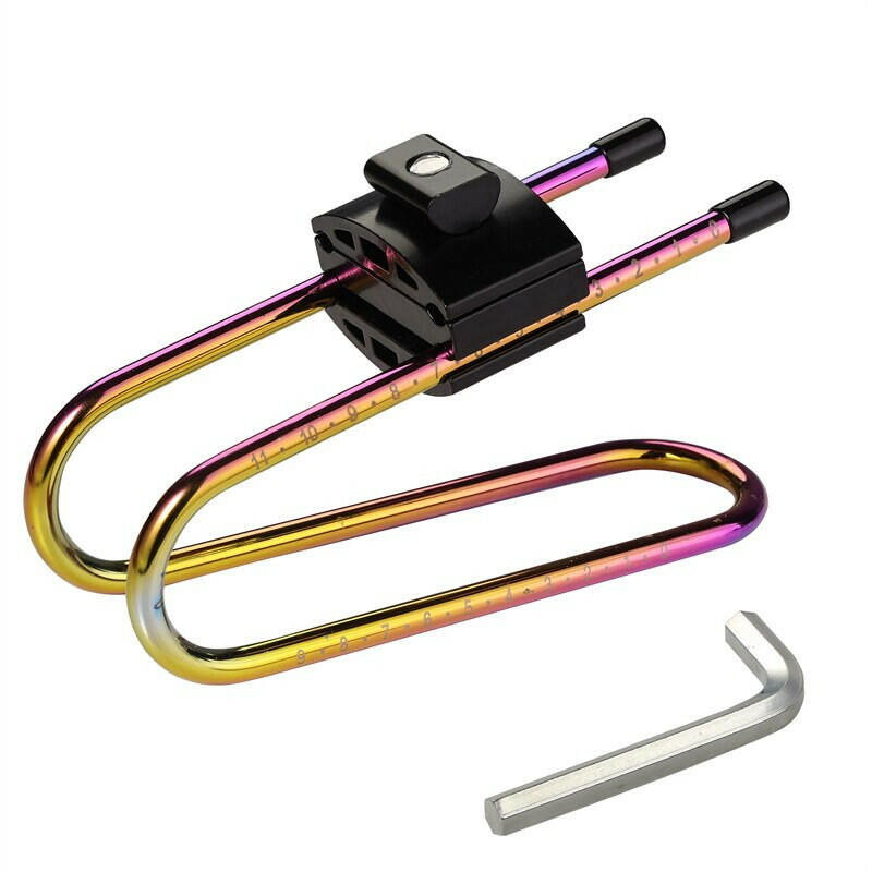 ZHIQIU Bicycle Seat Shock Absorber,Bike Rear Shocks,Bicycle Saddle Alloy Spring Steel Suspension Device,Bike seat suspension-WAYBIKER