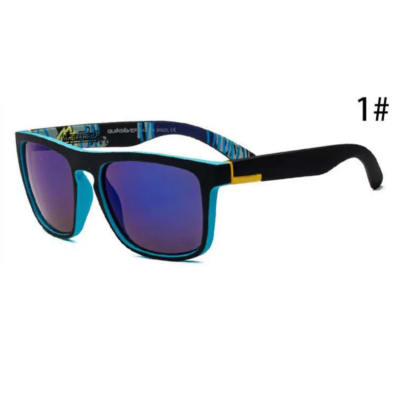 QS731 Classic Square Sunglasses Men Women Outdoor Beach Fishing Sun Glasses UV400 Hiking Driving Cycling Eyewear Sport Glasses-WAYBIKER
