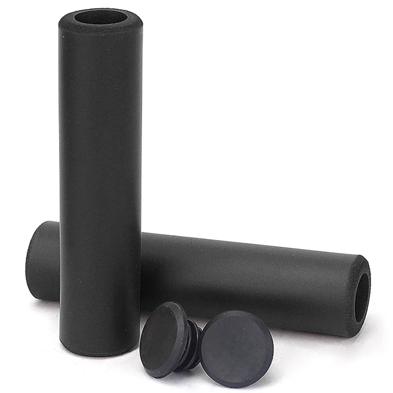 Lebycle Silicone MTB Road Bike Handlebar Grips Ultralight Anti-Slip Shock-absorbing Grips Cycling Handle Bar Cover Bike Parts-WAYBIKER