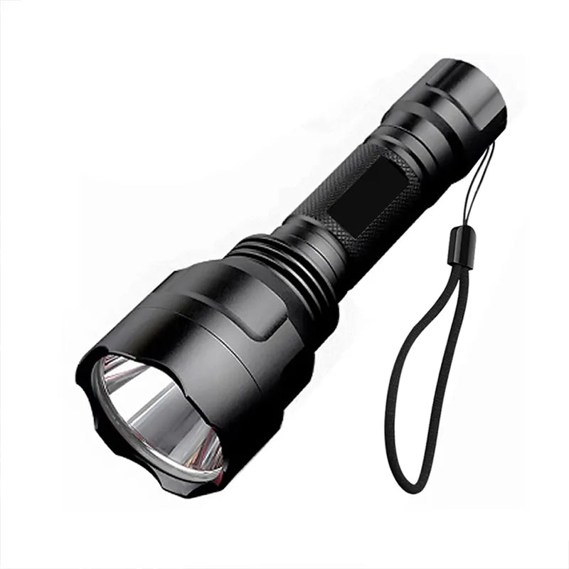 Super LED Flashlight 5 lighting modes L2 Led Torch for Night Riding Camping Hiking Hunting & Indoor Activities Use 18650-WAYBIKER