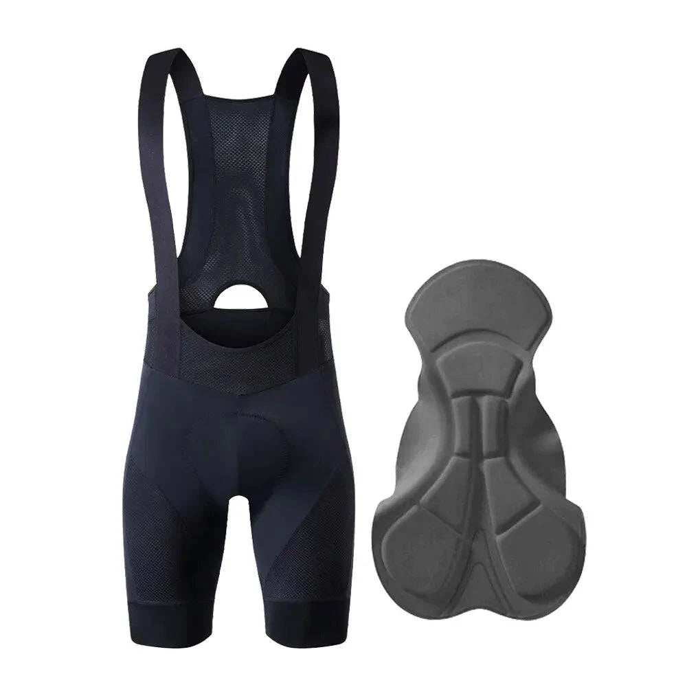 Cycling Bib Shorts Men Outdoor Wear Bike Cycling 6 Hours Padded Riding Bib Tights Bicycle Clothing-WAYBIKER