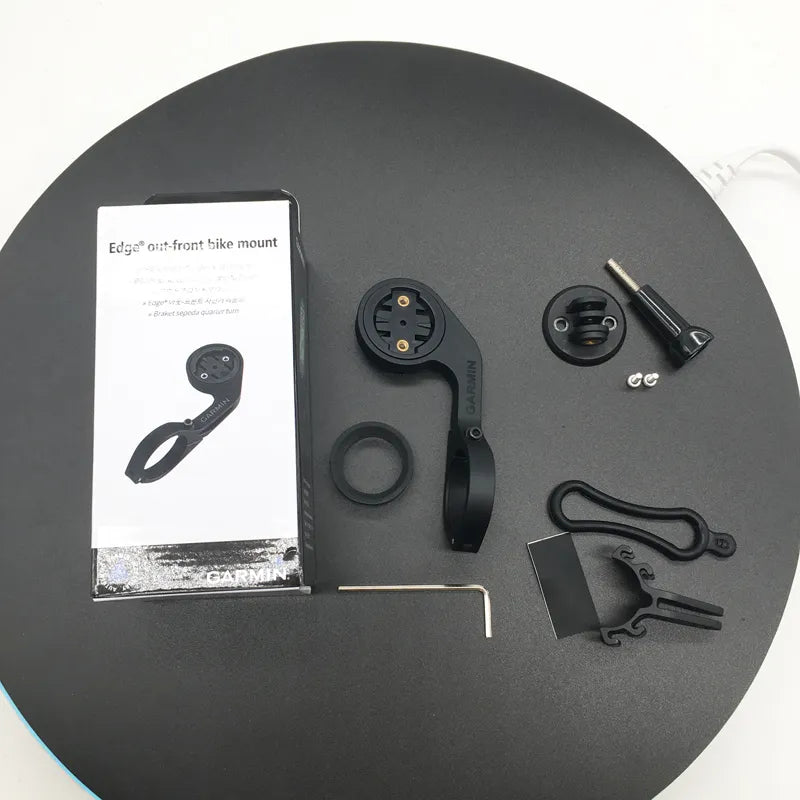 New Garmin Extended Out Front Mount Bracket Holder Cycling Computer Mount for Edge 130/520/810/530/830/540/840/1000/520 Plus-WAYBIKER