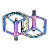 1 Pair Bicycle Pedals Colorful Cycling Road Bike Pedals Non-slip Aluminium MTB Bike Pedals Cycling Accessories