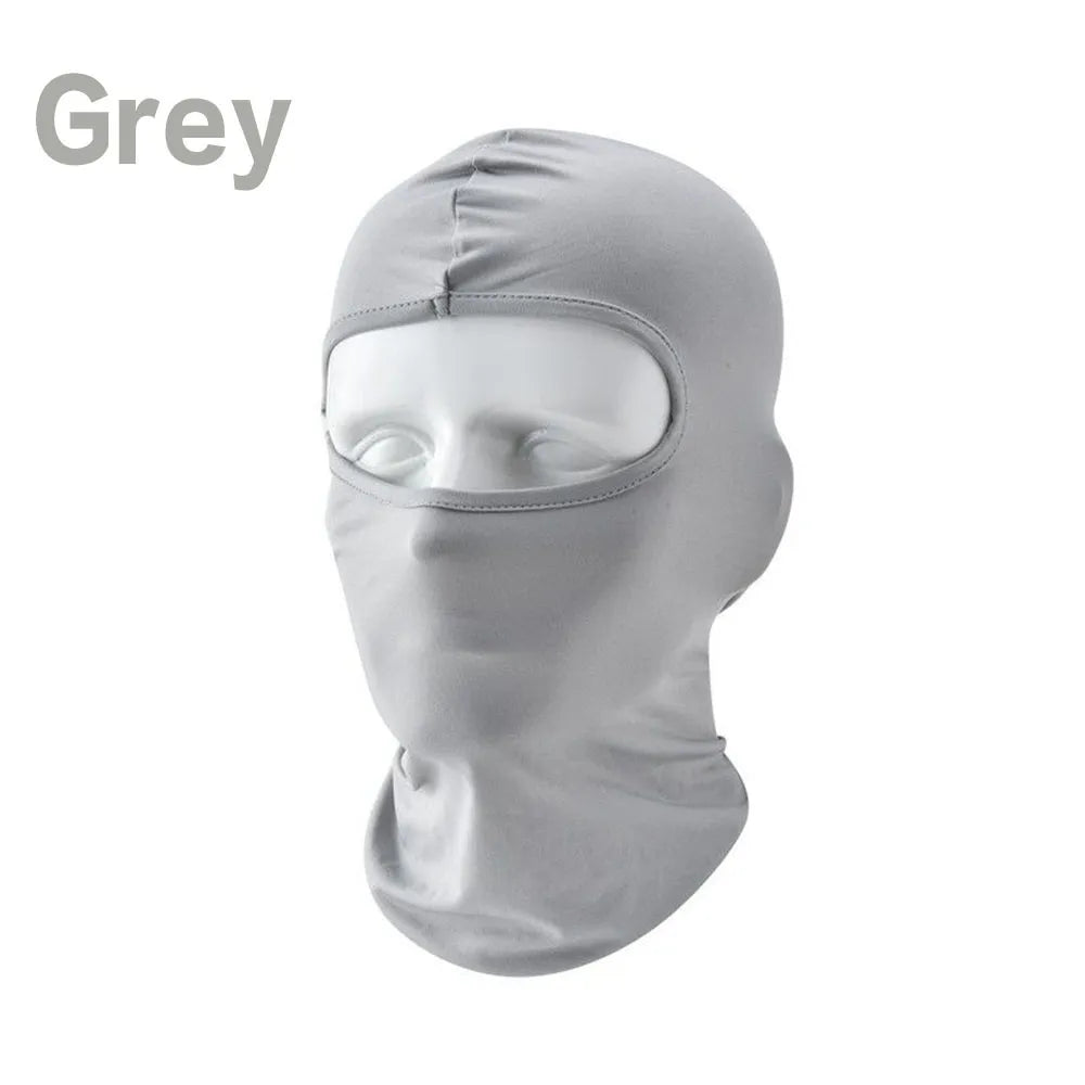 JJYY Outdoor Sports Balaclava Mask Windproof Full Face Neck milk silk Cotton Ninja Headgear Hat Riding Hiking Cycling cap-WAYBIKER