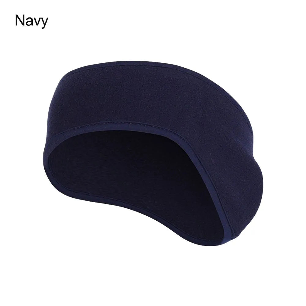 1Pcs Fleece Ear Warmer Muff Winter Headband Ear Muffs Headband for Men Women Running Skiing Outdoor Sports-WAYBIKER