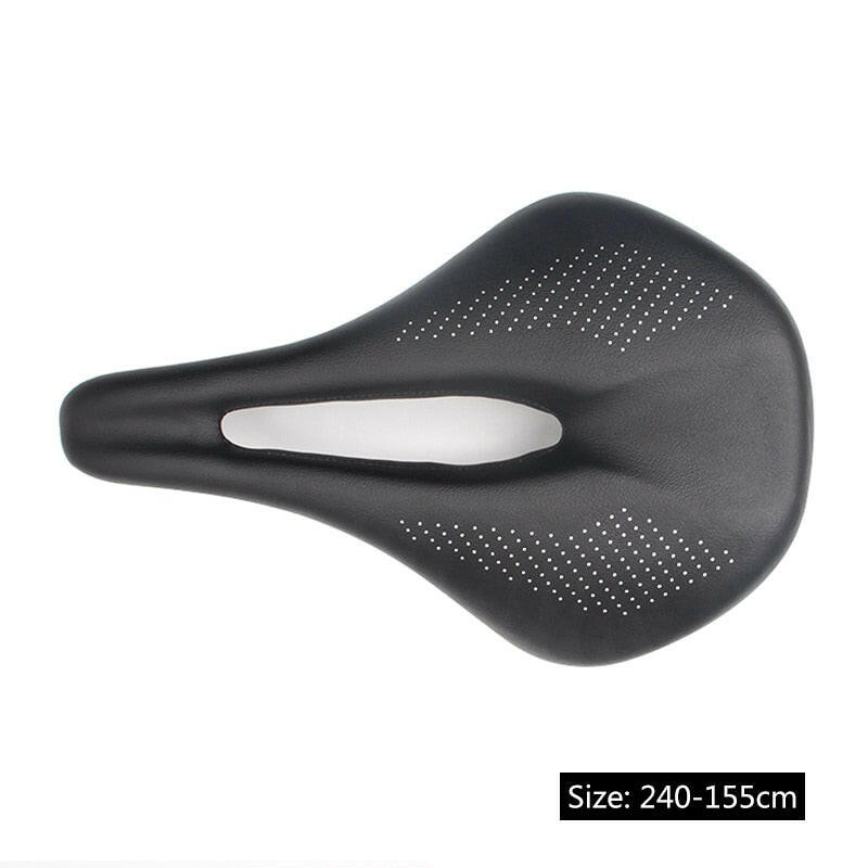 Ultralight Pu+carbon fiber saddle road mtb mountain bike bicycle S addle for man cycling saddle trail comfort races seat 143/155-WAYBIKER