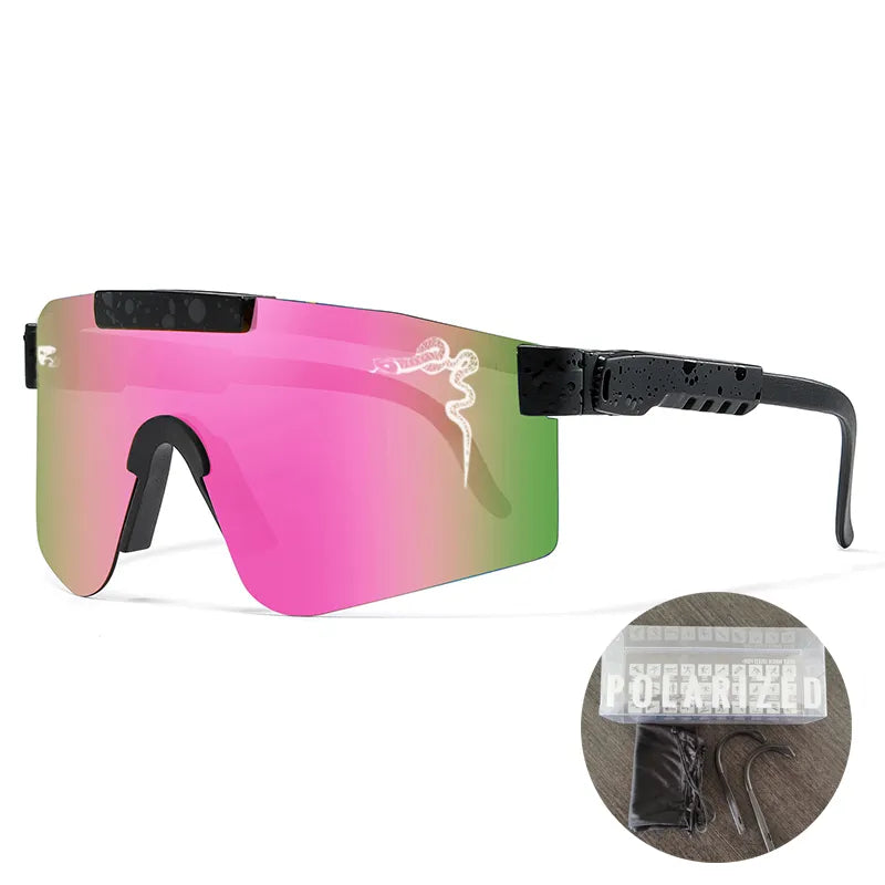 Cycling Glasses UV400 Polarized Outdoor Sports Eyewear Fashion Bike Bicycle Sunglasses Mtb Goggles with Case-WAYBIKER