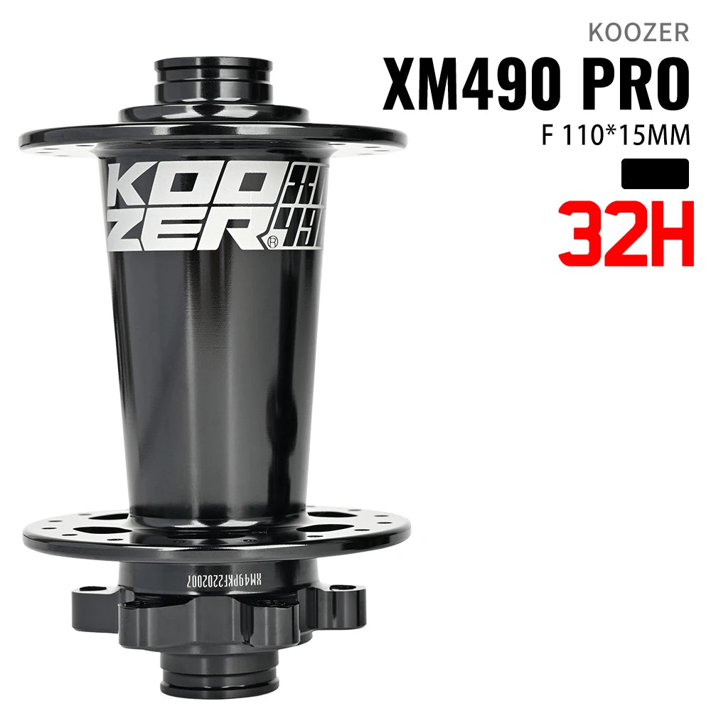 2024 KOOZER XM490 PRO BOOST Mountain Bike Hubs Steel shaft Sealed Bearing 148x12MM 110x15MM 141x5MM 28H 32 Holes Noise hub