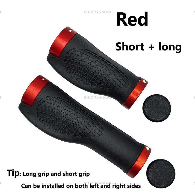 Bicycle Handlebar Grips Short Long Grip Integrated Rubber handle MTB Cycling Hand Rest Mountain Bike Grip Grippings BMX Grips-WAYBIKER
