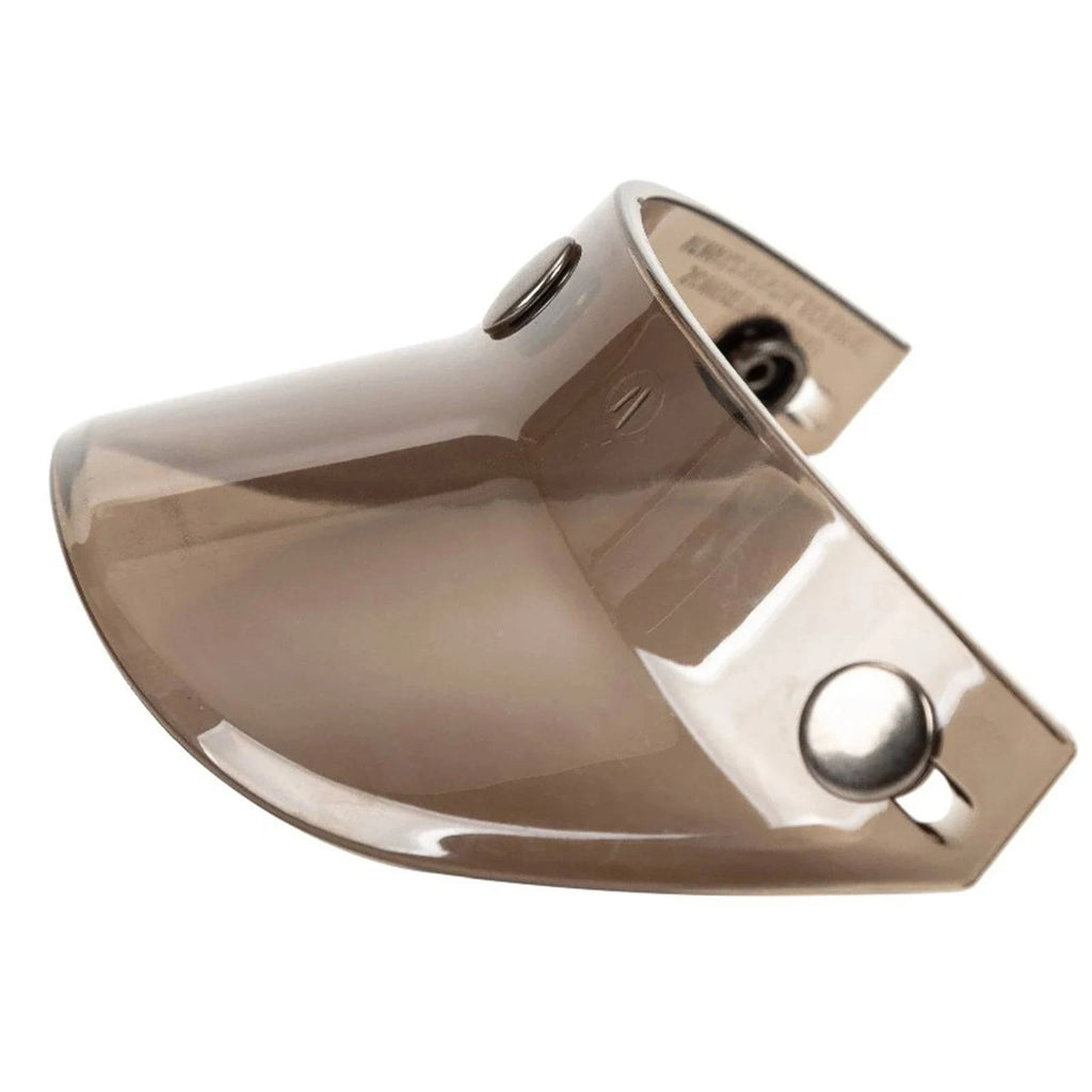 Universal 3 Snap-Button Visor Flip Up Wind Shield for Open Face Motorcycle Helmet Equipment Accessories-WAYBIKER