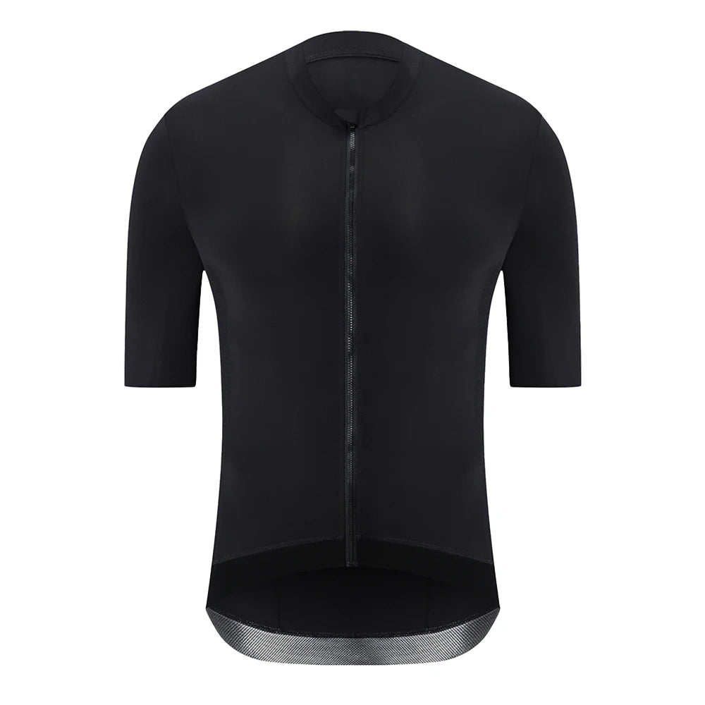 HISERWA Men Cycling Jersey Short Sleeve Summer Bicycle Jersey Road Bike Cycling Clothing Breathable Pro Team MTB Maillot Shirt