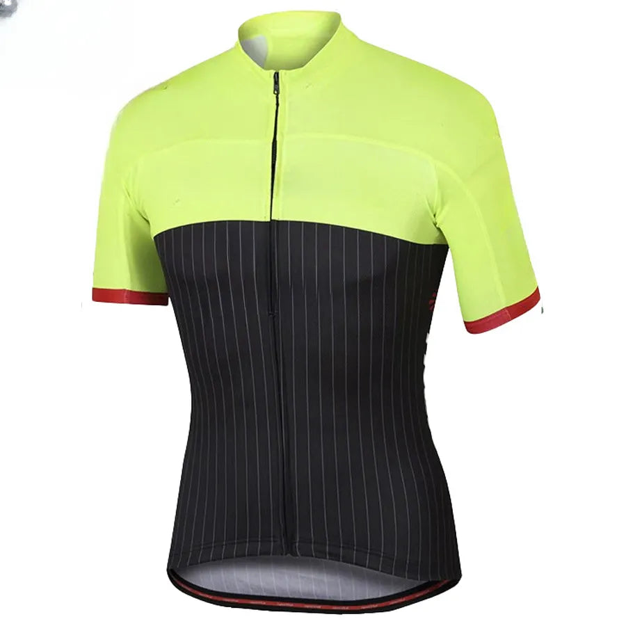 New Cycling Jersey 2023 Summer Men Pro Team Cycling Clothing Mountain Bike Shirt Bicycle MTB Clothes Maillot Jersey Set-WAYBIKER