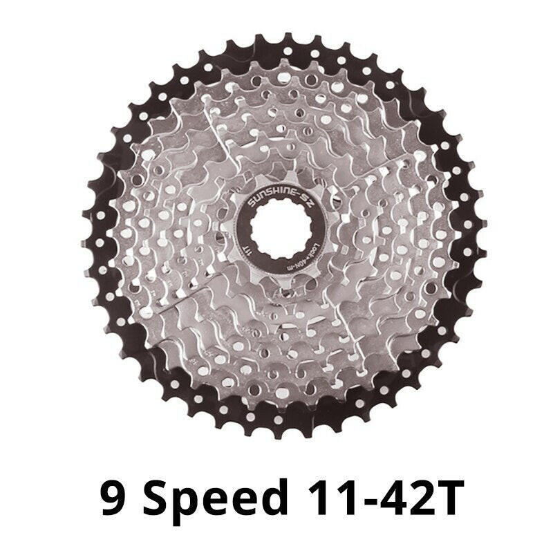 SUNSHINE 10 Speed Cassette 10S 11S 12S MTB Bike Road Bicycle Freewheel 10V 11V 12V 36/42/46/50T 52T for Deore M6000 M6100 SRAM-WAYBIKER