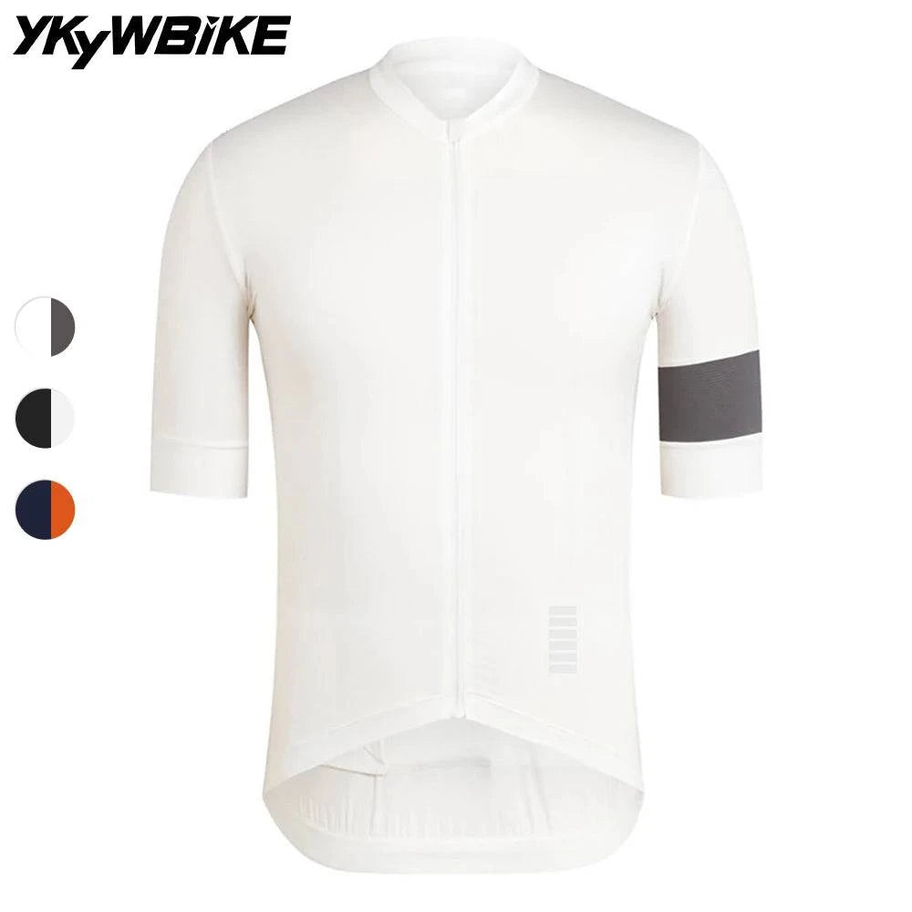 YKYWBIKE Cycling Jersey Men Summer Short Sleeve Cycling Maillot Road Bike Shirt Pro Team Bicycle Jersey Biking Clothing-WAYBIKER