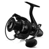 12+1 BB Spinning Reel with Front and Rear Double Drag Carp Fishing Reel Left Right Interchangeable for Saltwater Freshwater-WAYBIKER