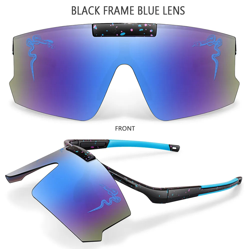 Brand Men Women Fashion Shades Windproof Eyewear Brand Sports MTB Goggles UV400 Outdoor Cycling Running Party Sunglasses-WAYBIKER