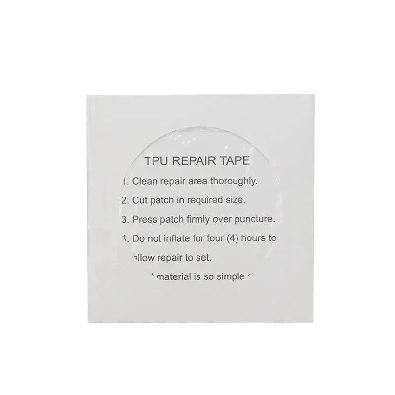 Outdoor Tool Waterproof TPU Sticker Transparent Repair Tape for Inflatable Product Raincoat Tent Swim Rings Repair Patch-WAYBIKER