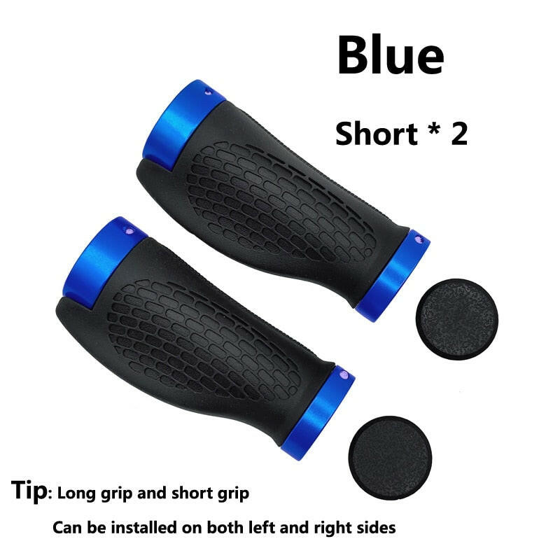 Bicycle Handlebar Grips Short Long Grip Integrated Rubber handle MTB Cycling Hand Rest Mountain Bike Grip Grippings BMX Grips-WAYBIKER