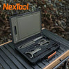 Xiaomi Nextool  Camping Barbecue Tools Set Picnic Knife Chopping Board Multifunctional Scissors Portable Desk BBQ Carrying Case-WAYBIKER