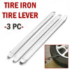 3pcs 11.81In Galvanized Type Auto Motorbike Tyre Spoon High Hardness Durable and Wear-resistant Motorcycle Supplies-WAYBIKER