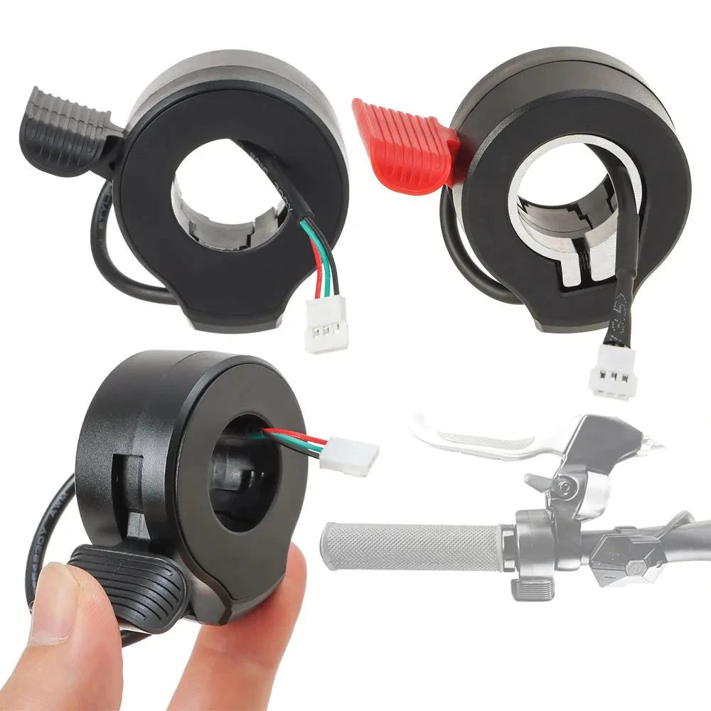 Waterproof 130X Ebike Thumb Throttle For Bafang BBSHD 36V 48V Finger Thumb Throttle Waterproof Connector Electric Bicycle Access-WAYBIKER