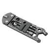 16 In 1 Portable Stainless Steel Screwdriver Wrench Ruler Multi-function MTB Mountain Cycling Spanner Bicycle Repair Tool Set-WAYBIKER