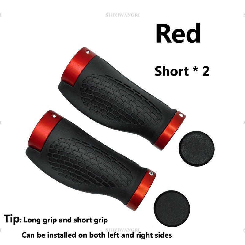 Bicycle Handlebar Grips Short Long Grip Integrated Rubber handle MTB Cycling Hand Rest Mountain Bike Grip Grippings BMX Grips-WAYBIKER