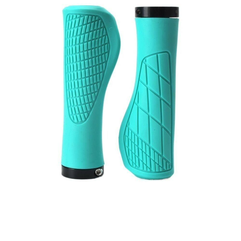 MTB Bicycle Grips Shockproof Bike Handlebar Cover Anti-Slip Lockable Grips Ergonomic Cycling Rubber Ball Handle Grips-WAYBIKER