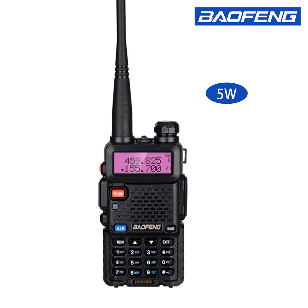 Baofeng UV-5R Update RT5R Long-Range Dual Band Walkie Talkie For Hunting, Climbing, Hiking-WAYBIKER