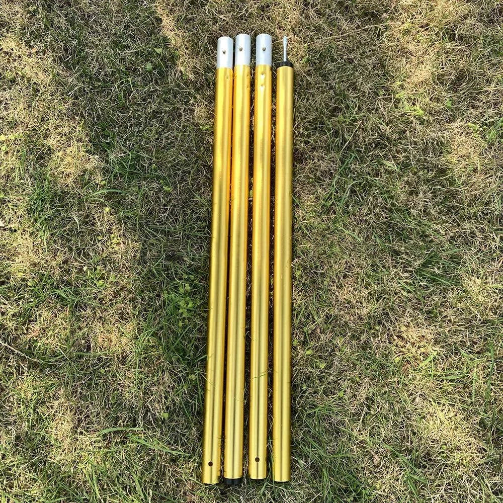 Adjustable Camping Tent Poles Collapsible Tarp Poles for Tarp Awnings Canopy Rain Fly Shelter Accessories 2022 New-WAYBIKER