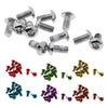 12 Pcs Steel Screw for Disc Brake for Mountain Bike BMX  Ultralight M5 X 10mm-WAYBIKER