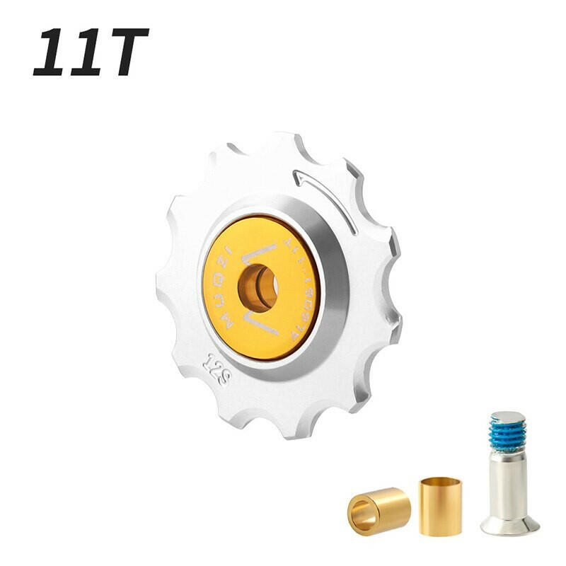 MUQZI Bike Pulley 11T 12T 13T 14T Rear Derailleur Jockey Wheel 7 8 9 10 11 12 Speed Chain Ceramic Pulley-WAYBIKER