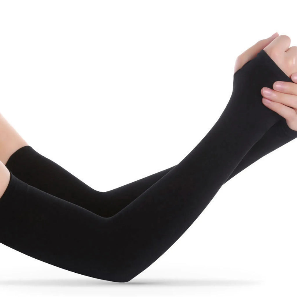 Lixada Cooling Arm Sleeves Men Women UV Sun Protection Long Arms Sleeves Cover for Cycling Running Golfing Football Basketball-WAYBIKER