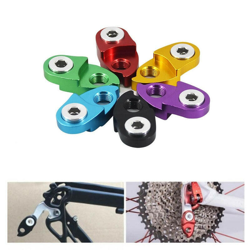 Bicycle Rear Derailleur Hanger Extension Extender Aluminum Road Bike MTB Cycling Frame Gear Tail Hook Extender-WAYBIKER