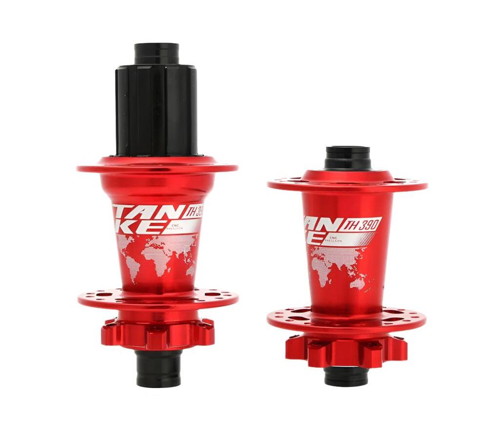TANKE 120 Click Hub 6 Bearing MTB Mountain Bike Hub Front Rear Thru HG 28 32 36 Holes Disc Brake Bicycle Hubs 8 9 10 11 12 Speed-WAYBIKER