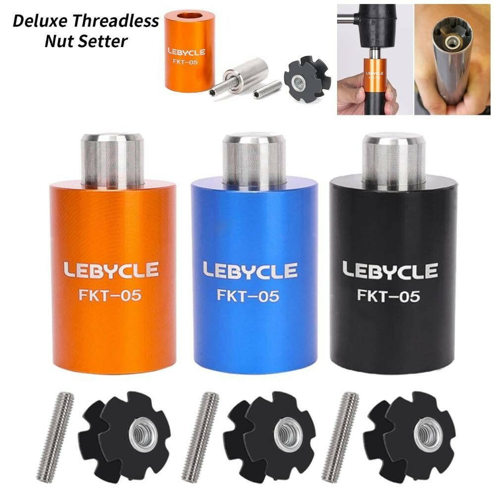 Bicycle Front Fork Headset Star Nut Installer Tool Mounting Sleeve Tools For 28.6mm MTB Road Bike Fork Steerer Driver Tool-WAYBIKER