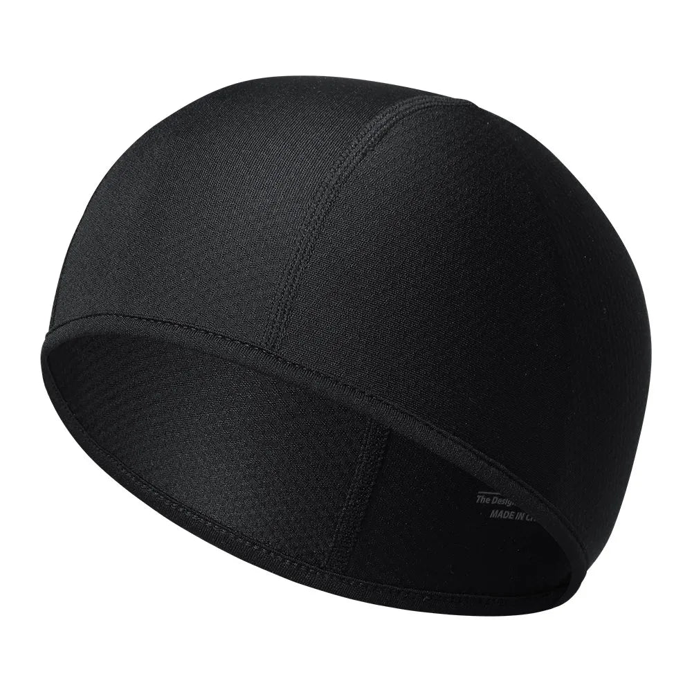 Quick Dry Cycling Cap Motorcycle Helmet Liner Bike Summer Running Riding Anti-sweat Quick-drying Breathable Sports Cycling Hat-WAYBIKER