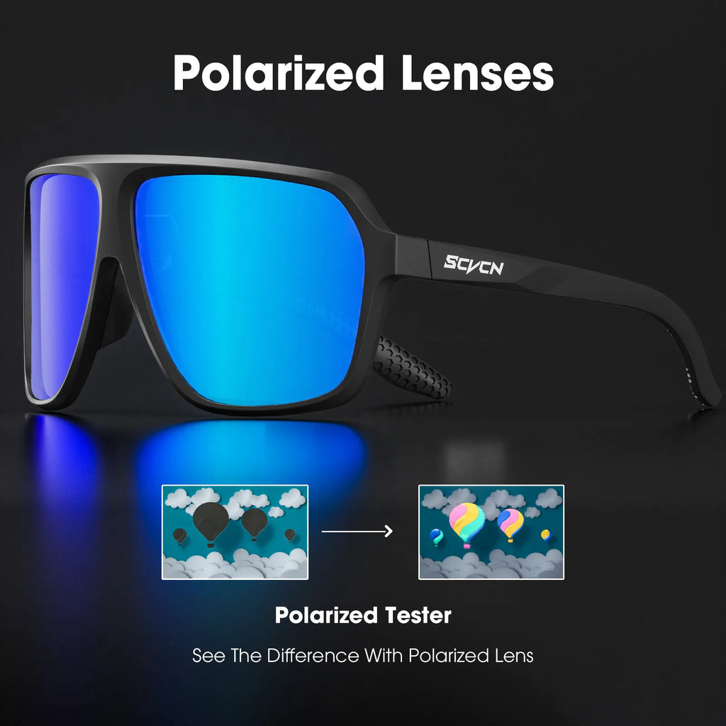 Polarized Cycling Glasses Men MTB Cycling Sunglasses Women Road Bike Glasses UV400 Bicycle Glasses Outdoor Photochromic Glasses-WAYBIKER