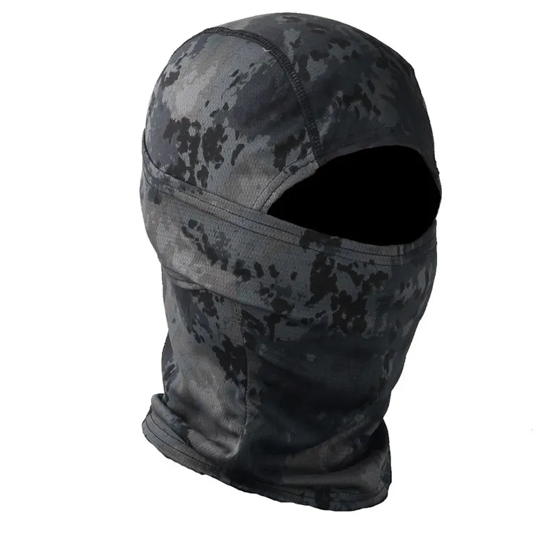 Military Camouflage Balaclava Outdoor Motorcycle Cycling Fishing Hunting Hood Protection Army Tactical Balaclava Head Face Cover-WAYBIKER