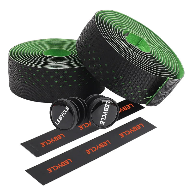 Lebycle Bike Reflective Bar Tape Road bike colorful Gradient color Non-slip Handlebar tapes Bicycle EVA Tape-WAYBIKER