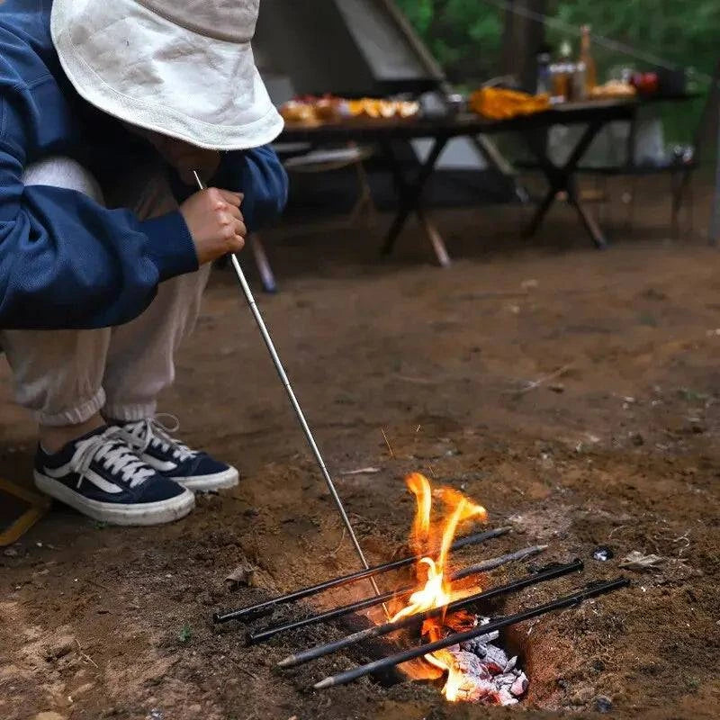 Outdoor Camping Blow Fire Tube Blowpipe Collapsible High Effective Tiny Beach Garden Tool Camping Equipment Blowing Fire Stick-WAYBIKER