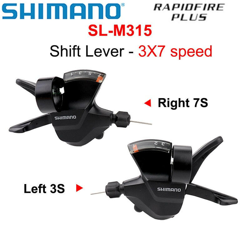 SHIMANO Altus SL-M315 SL-M310 MTB Shifter 2X7 2X8 3x7 3x8 2 3 7 8 14 16 21 24 S Speed Mountain Bike Shift Lever Trigger Set-WAYBIKER