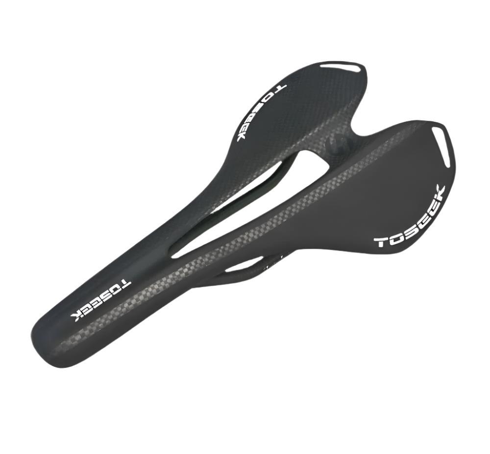 TOSEEK Full Carbon Fiber Bicycle Saddle Road MTB Bike Carbon Saddle105G 7*9Carbon Rail 8Colour-WAYBIKER