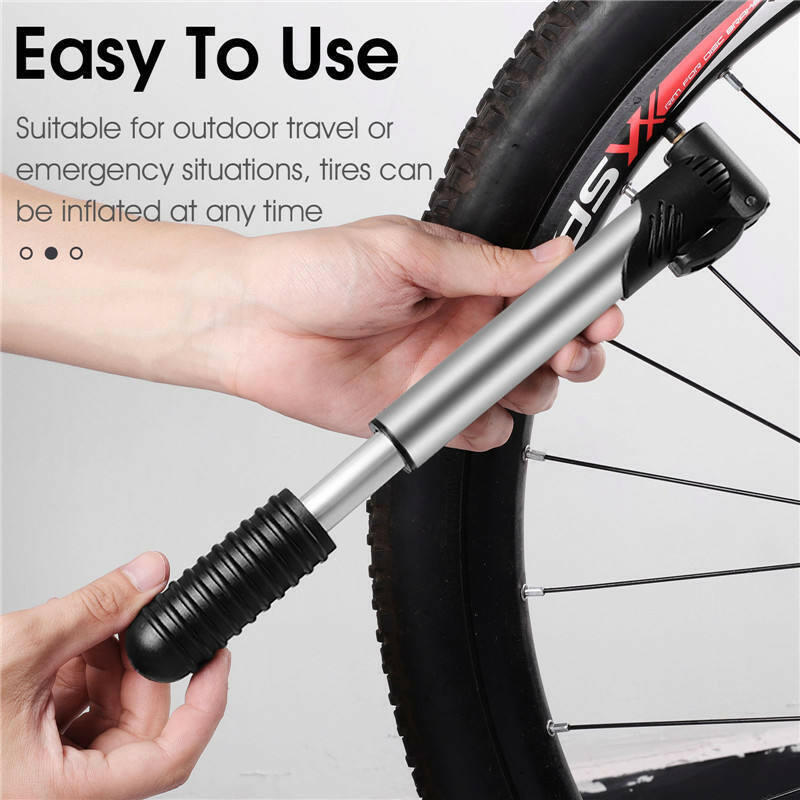 Portable bicycle bomb mini-bicycle inflatable cylinder football bal l basketball high pressure bicycle accessories-WAYBIKER