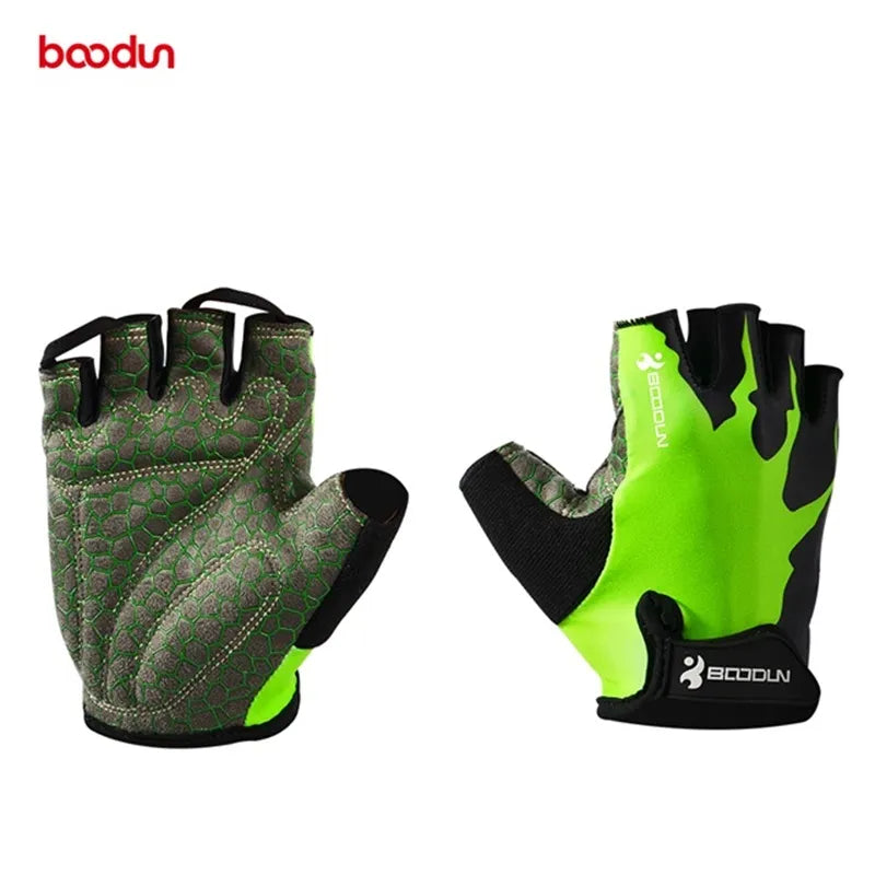 2023 Trending Fingerless 2181082 Shock Absorbing Cycling Bicycle Gloves