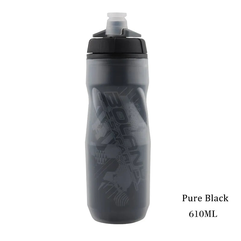 Bolany Bike Water Bottle 600ml Mountain Cycling Water Bottle PP5 Heat-And Ice-protected Bottle Outdoor Sports Cup-WAYBIKER