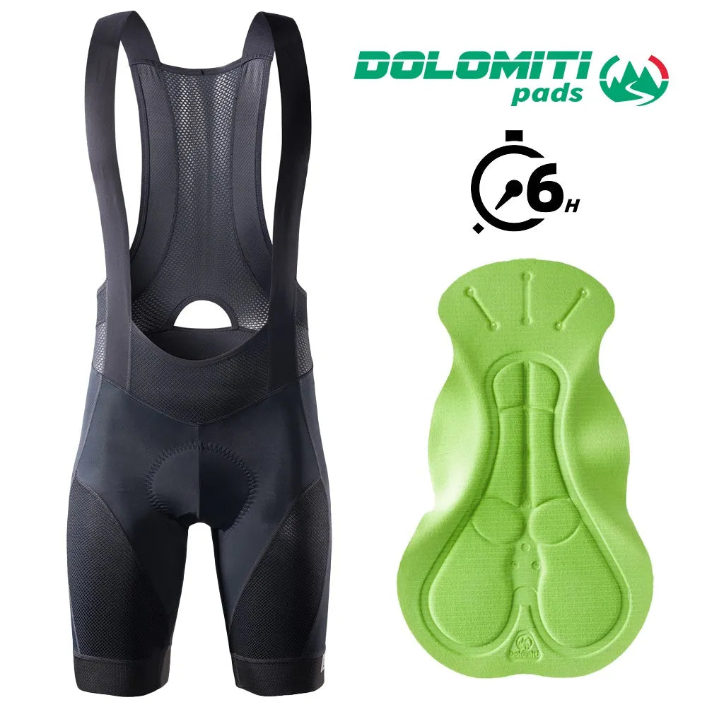 RION Cycling Shorts Men Ciclismo Masculina Bib Shorts Elastic Interface Cushion Long Distance MTB Padded Shorts Tights Slim Fit-WAYBIKER