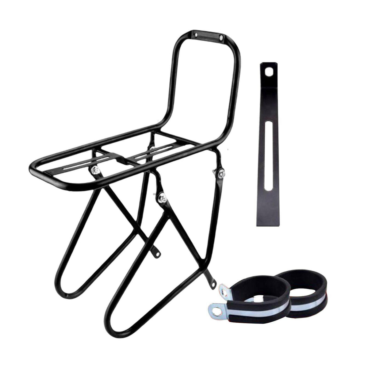 Universal Bike Front Carrier Rack Holder Stand Touring Carrying Steel